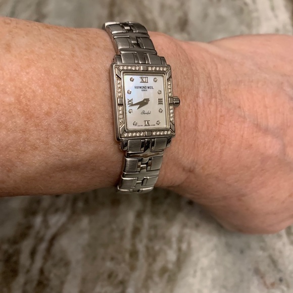 Authentic Raymond Weil Parsifal Diamond Watch main image 5